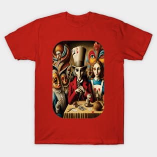 The Hatter and Alice Have Tea T-Shirt